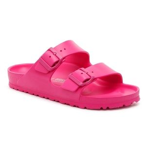 Birkenstock Arizona Sandals hot pink